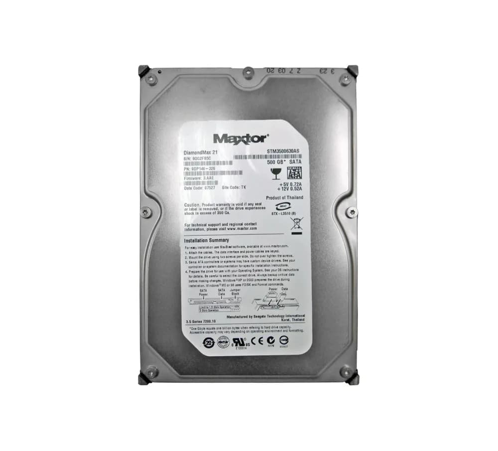 Maxtor STM3500630AS 500GB 3Gb/s SATA