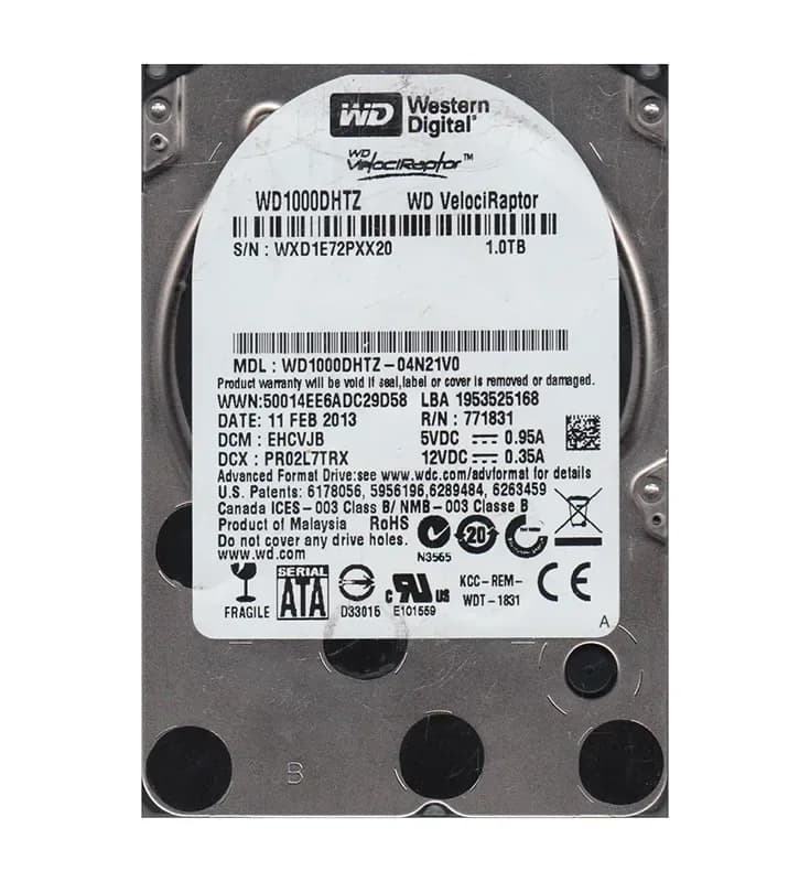 Western Digital WD1000DHTZ-04N21V0 1TB 6Gb/s SATA
