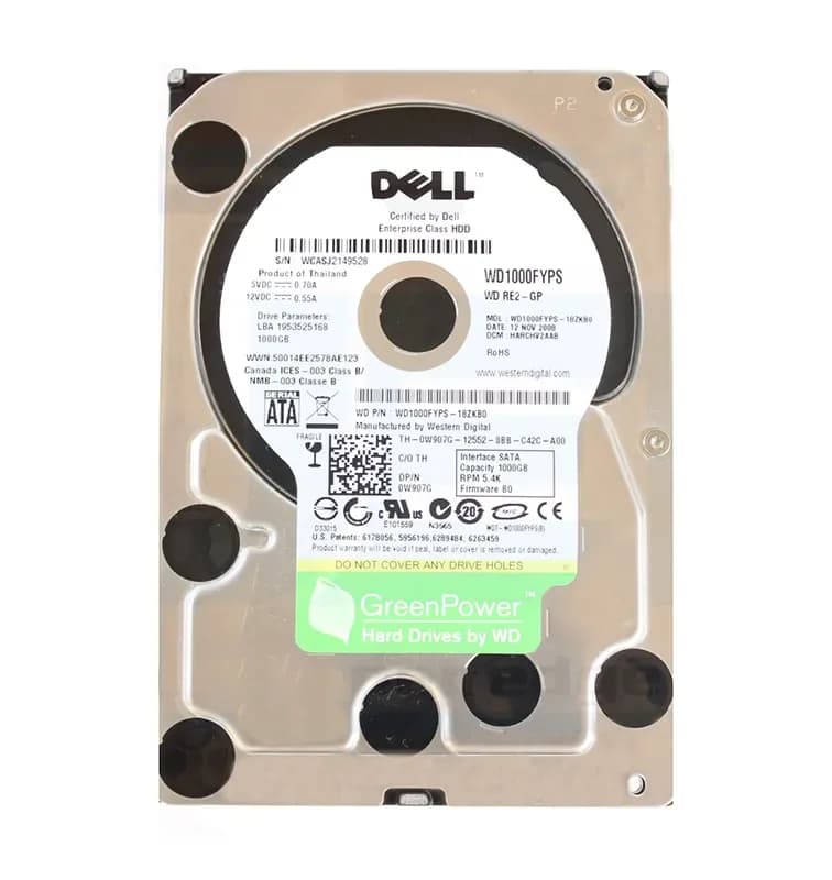 Western Digital WD1000FYPS-18ZKB0 1TB 3Gb/s SATA