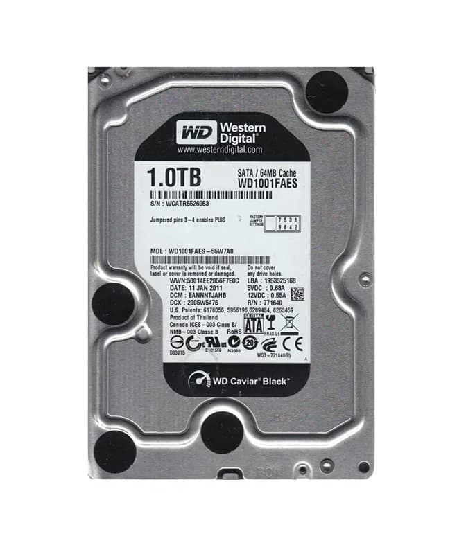 Western Digital WD1001FAES-55W7A0 1TB 3Gb/s SATA