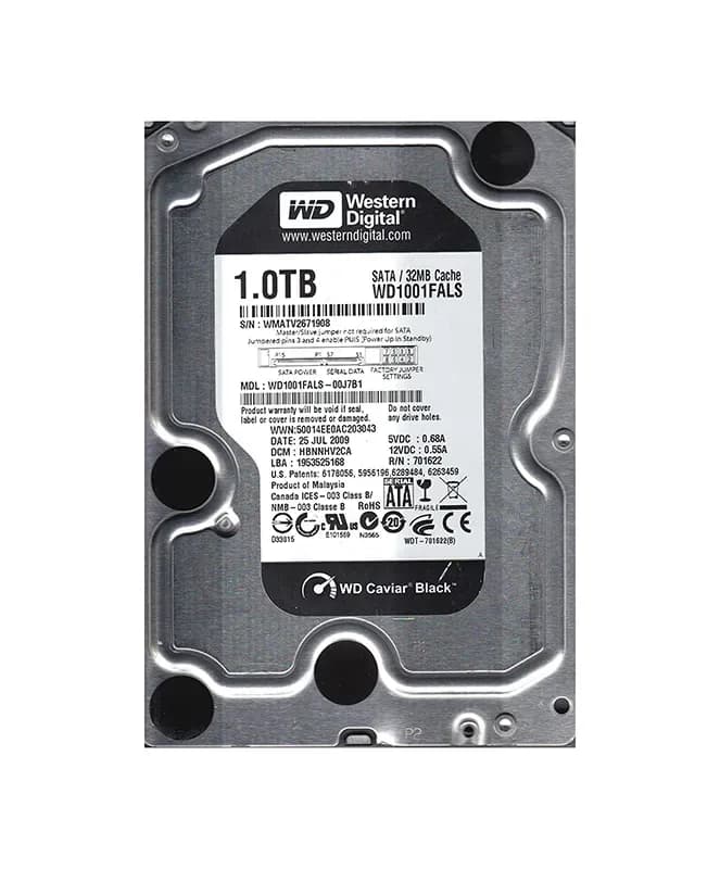 Western Digital WD1001FALS-00J7B1 1TB 3Gb/s SATA