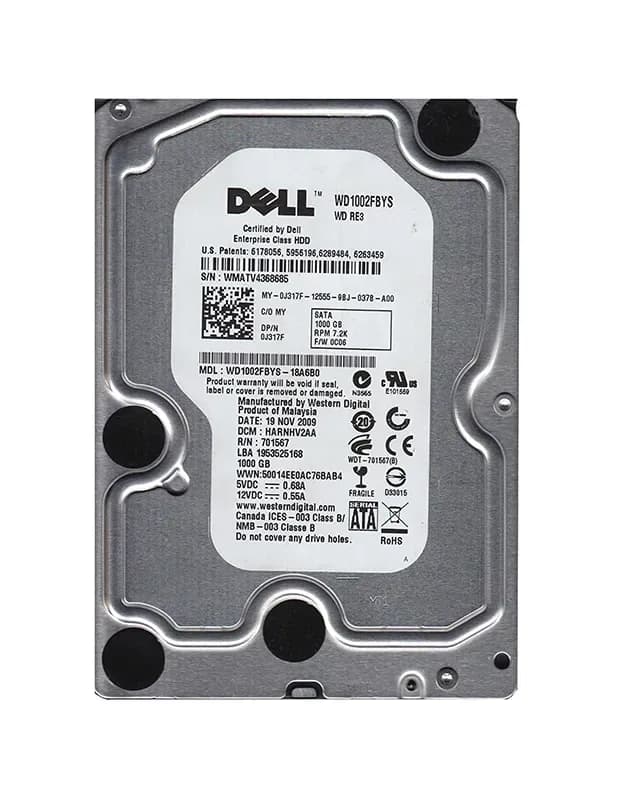 Western Digital WD1002FBYS-18A6B0 1TB 3Gb/s SATA