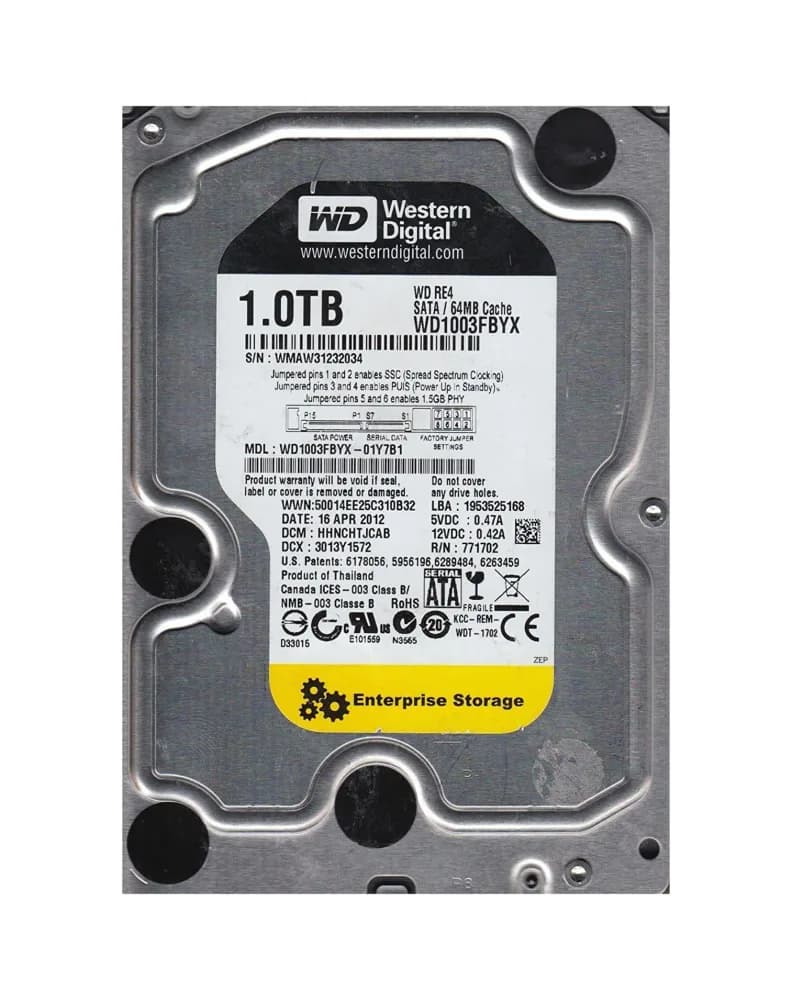 Western Digital WD1003FBYX-01Y7B1 1TB 3Gb/s SATA