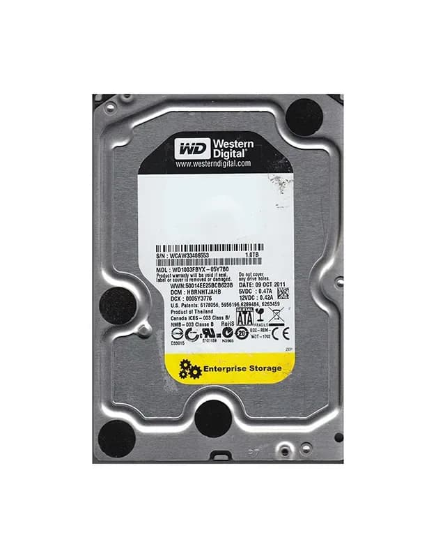 Western Digital WD1003FBYX-05Y7B0 1TB 3Gb/s SATA