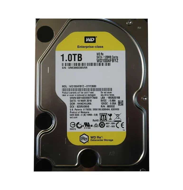 Western Digital WD1004FBYZ-01YCBB0 1TB 6Gb/s SATA