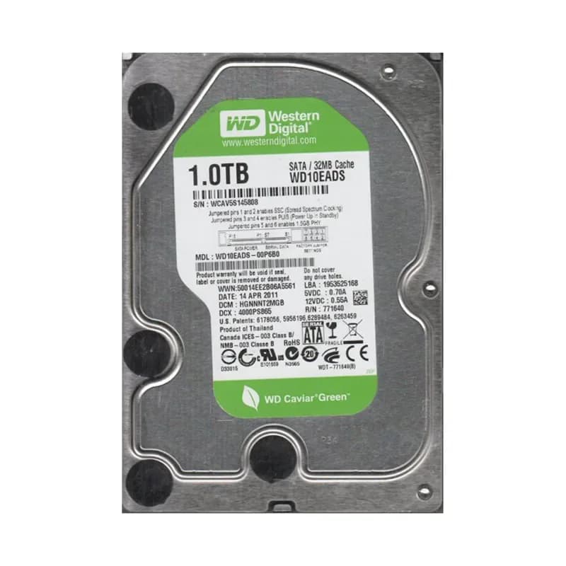 Western Digital WD10EADS-00P6B0 1TB 3Gb/s SATA