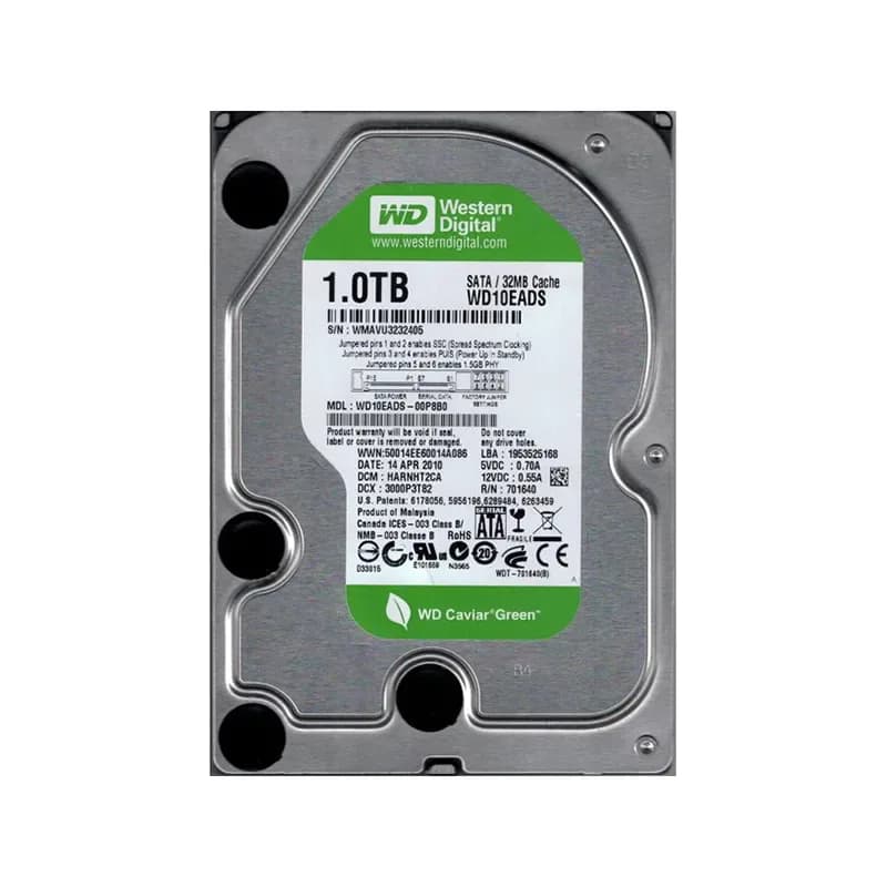 Western Digital WD10EADS-00P8B0 1TB 3Gb/s SATA