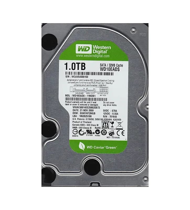 Western Digital WD10EADS-11M2B1 1TB 3Gb/s SATA