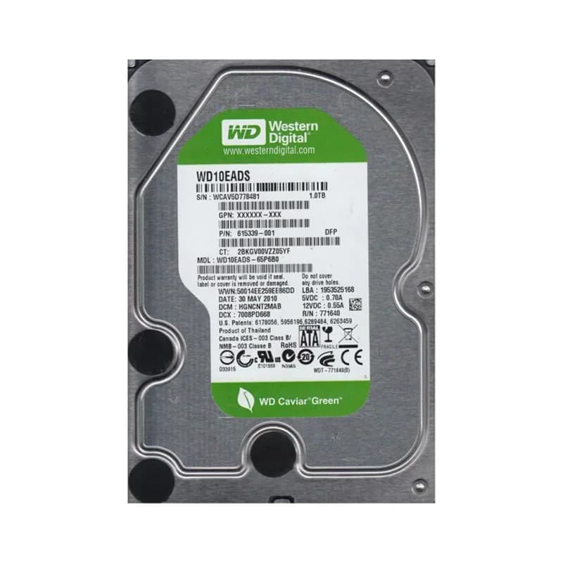 Western Digital WD10EADS-65P6B0 1TB 3Gb/s SATA