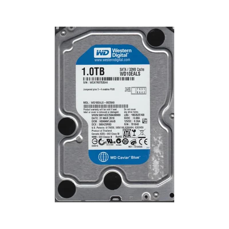 Western Digital WD10EALS-00Z8A0 1TB 3Gb/s SATA