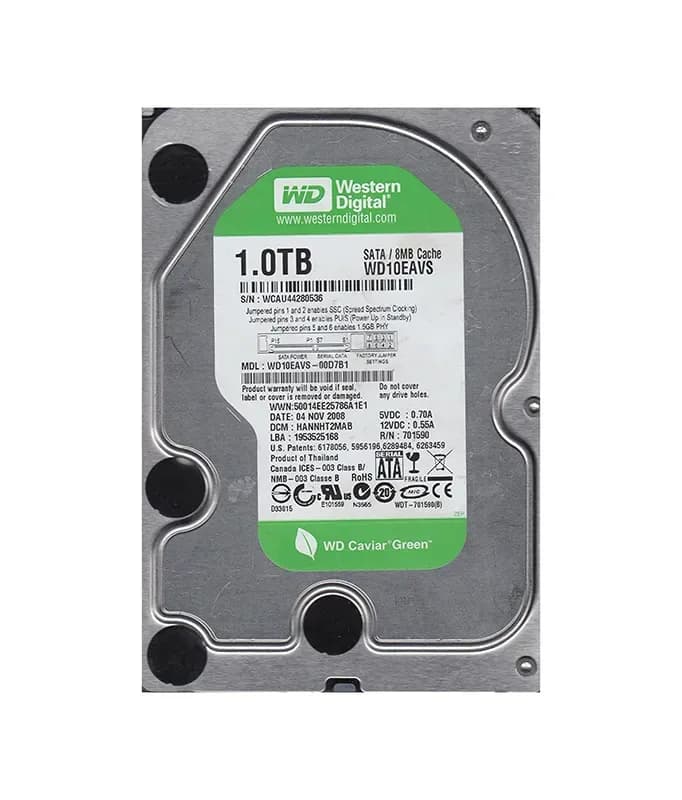 Western Digital WD10EAVS-00D7B1 1TB 3Gb/s SATA