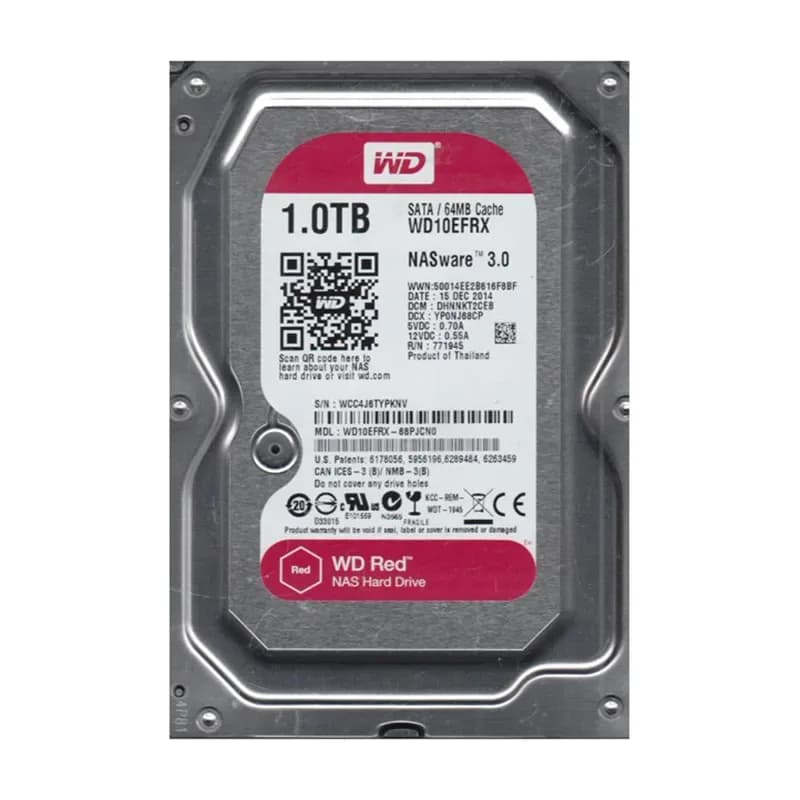 Western Digital WD10EFRX-68PJCN0 1TB 6Gb/s SATA