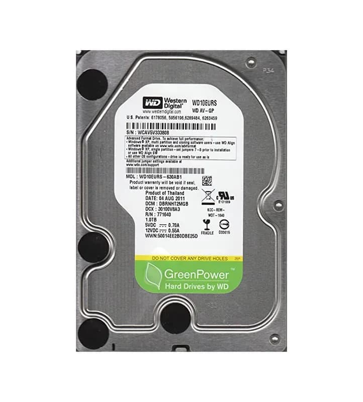 Western Digital WD10EURS-630AB1 1TB 3Gb/s SATA