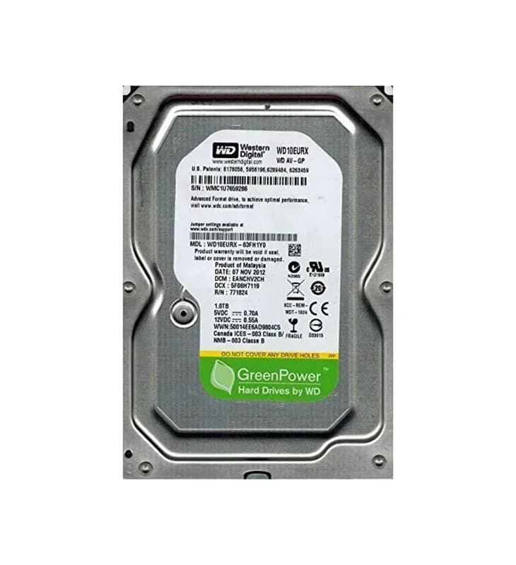 Western Digital WD10EURX-63FH1Y0 1TB 6Gb/s SATA