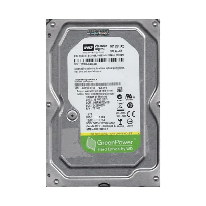 Western Digital WD10EURX-73C57Y0 1TB 6Gb/s SATA