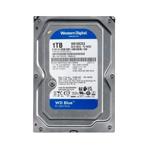 Western Digital WD10EZEX-08WN4A1 1TB 6Gb/s SATA