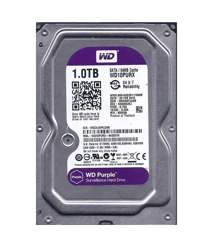 Western Digital WD10PURX-64E5EY0 1TB 6Gb/s SATA