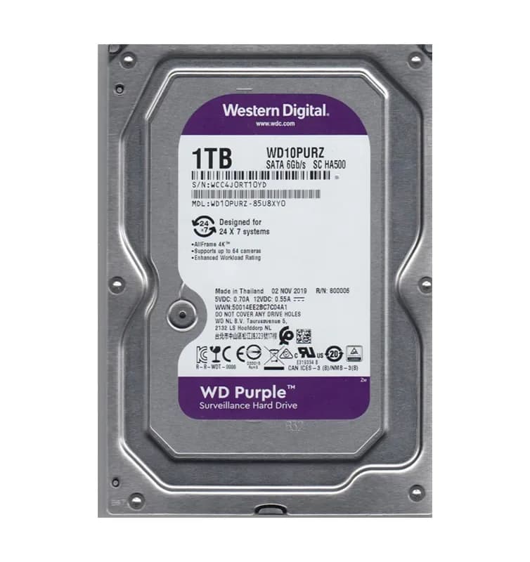 Western Digital WD10PURZ-85U8XY0 1TB 6Gb/s SATA