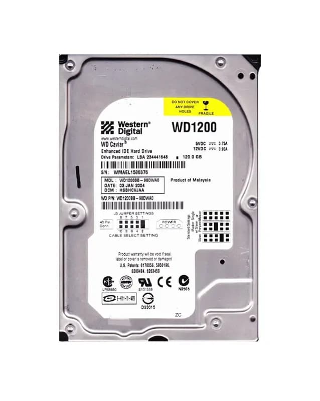 Western Digital WD1200BB-98DWA0 120GB