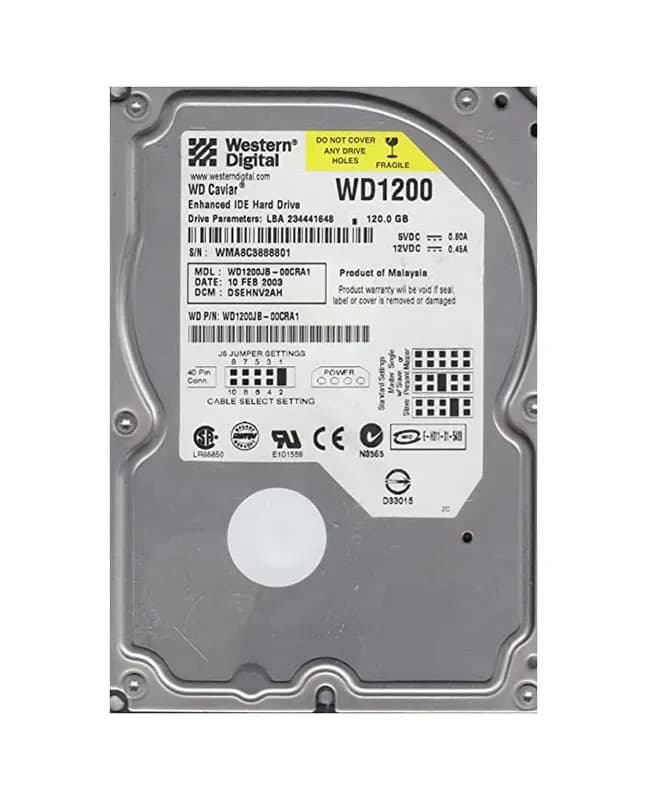 Western Digital WD1200JB-00CRA1 120GB