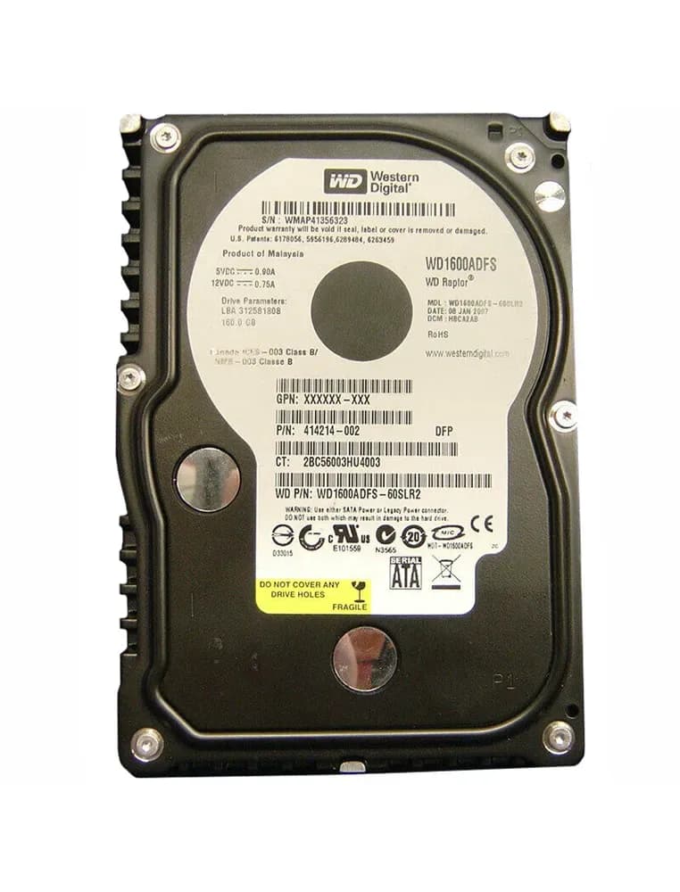Western Digital WD1600ADFS-60SLR2 160GB 3Gb/s SATA