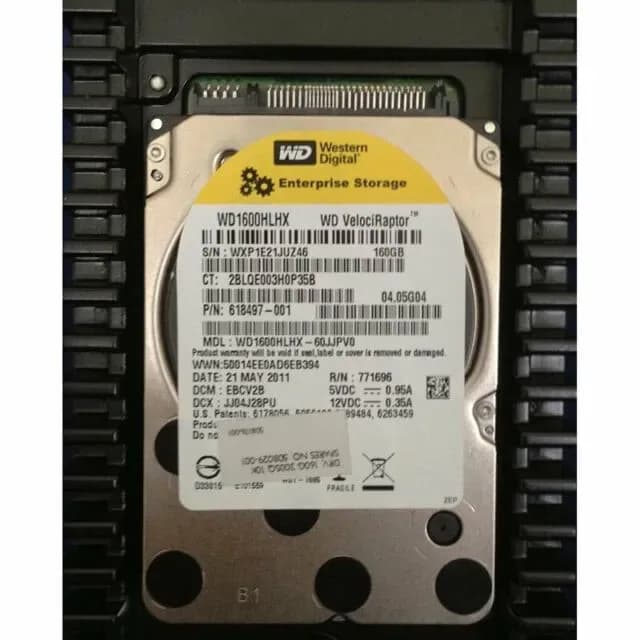 Western Digital WD1600HLHX-60JJPV0 160GB 6Gb/s SATA