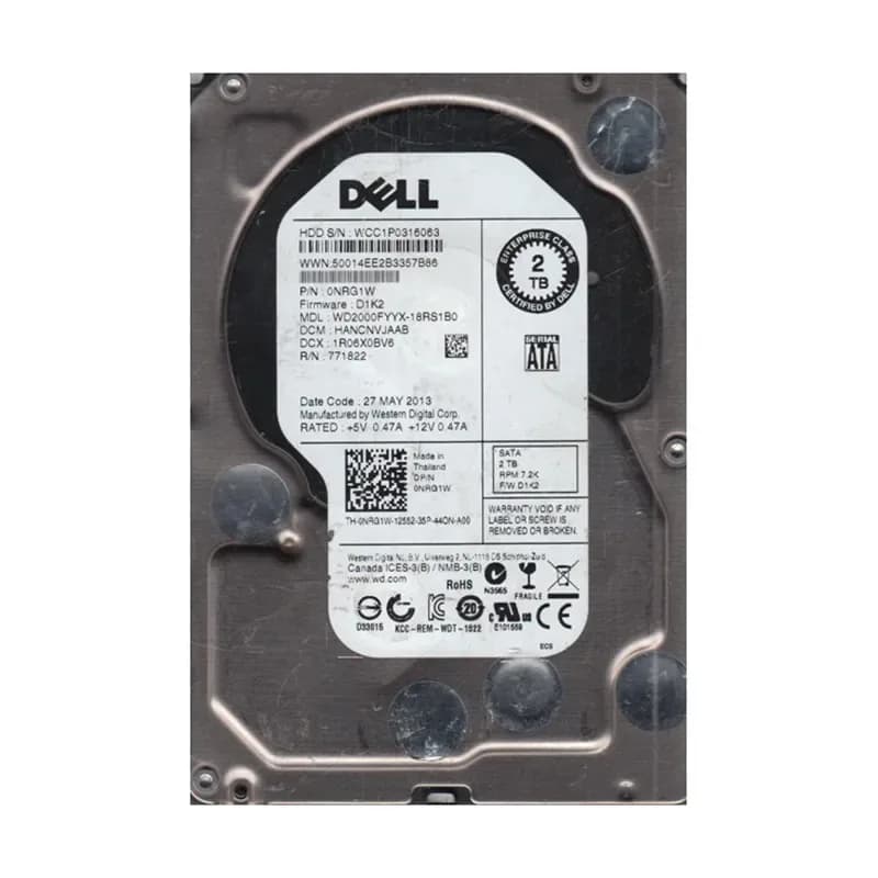 Western Digital WD2000FYYX-18RS1B0 2TB 6Gb/s SATA