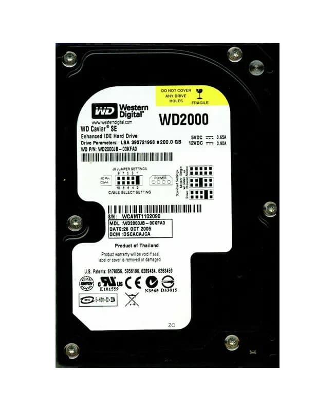 Western Digital WD2000JB-00KFA0 200GB
