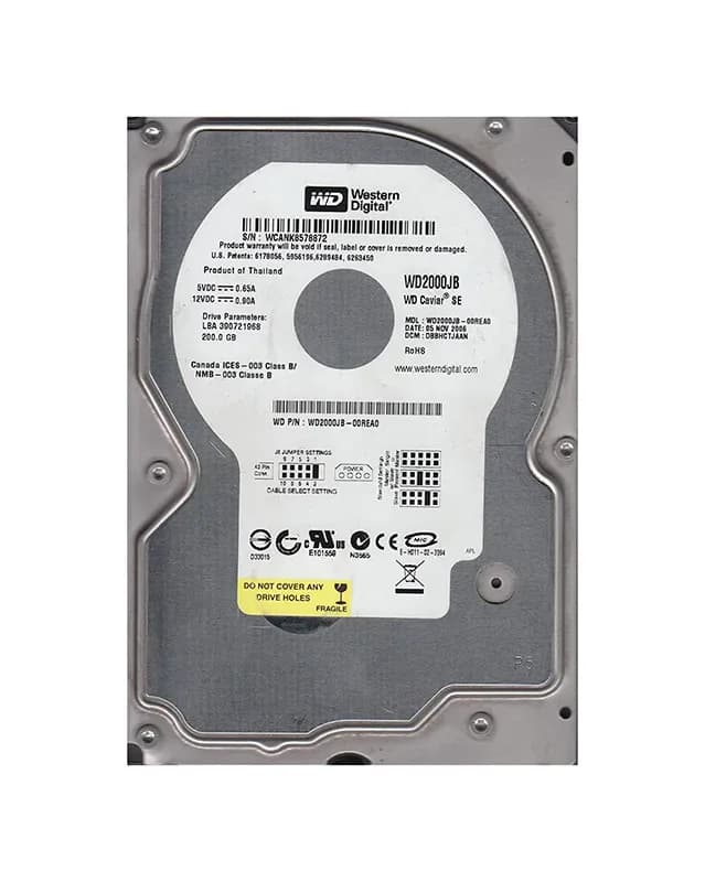 Western Digital WD2000JB-00REA0 200GB