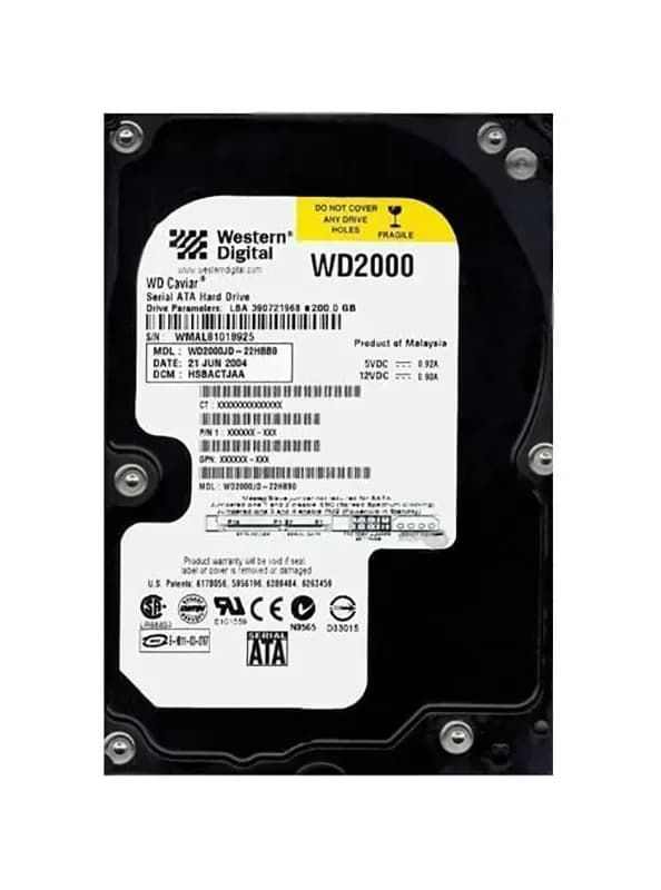Western Digital WD2000JD-22HBB0 200GB 1.5Gb/s SATA