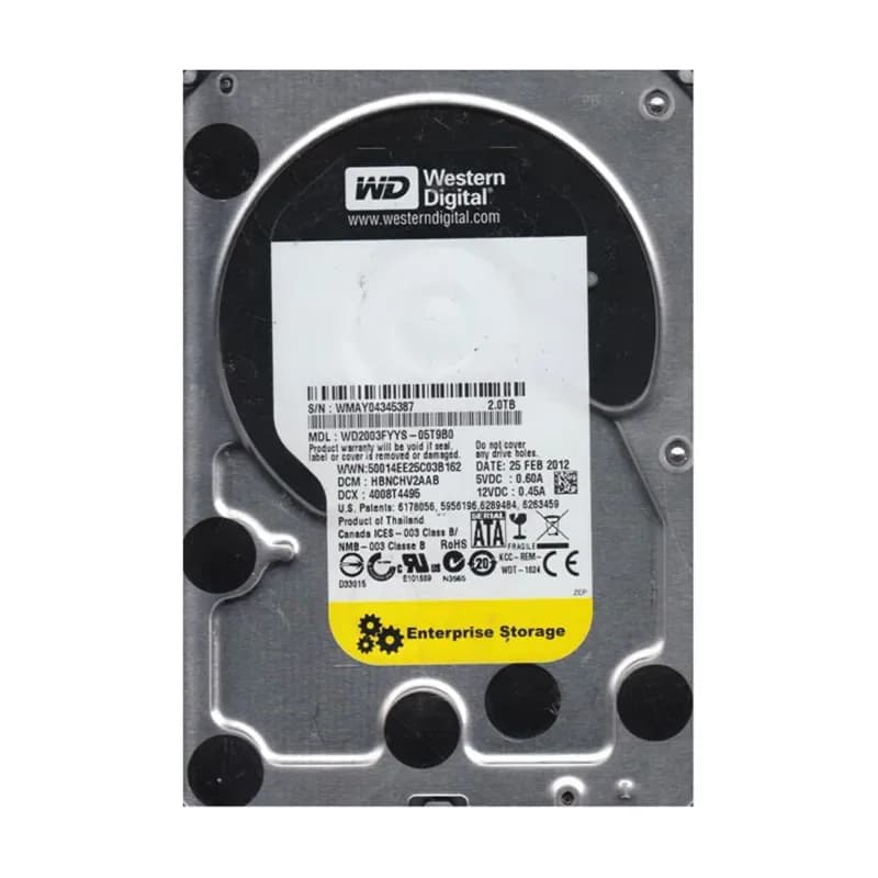 Western Digital WD2003FYYS-05T9B0 2TB 3Gb/s SATA