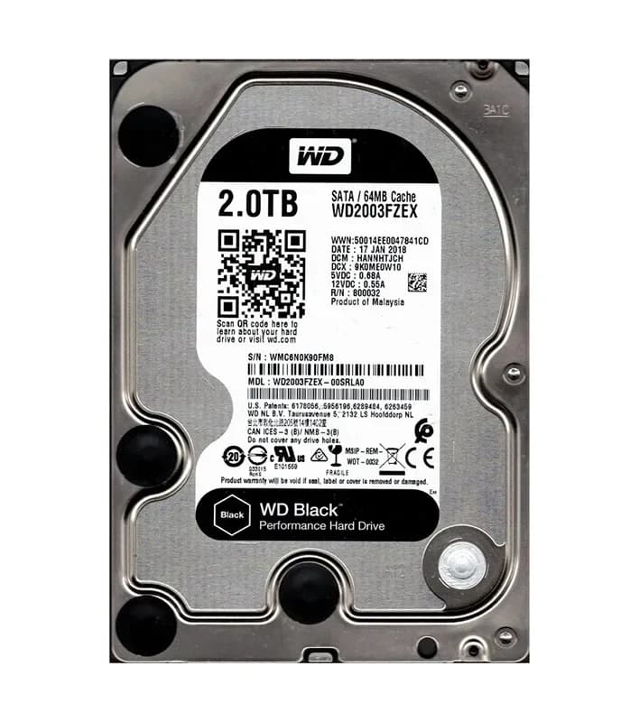 Western Digital WD2003FZEX-00SRLA0 2TB 6Gb/s SATA