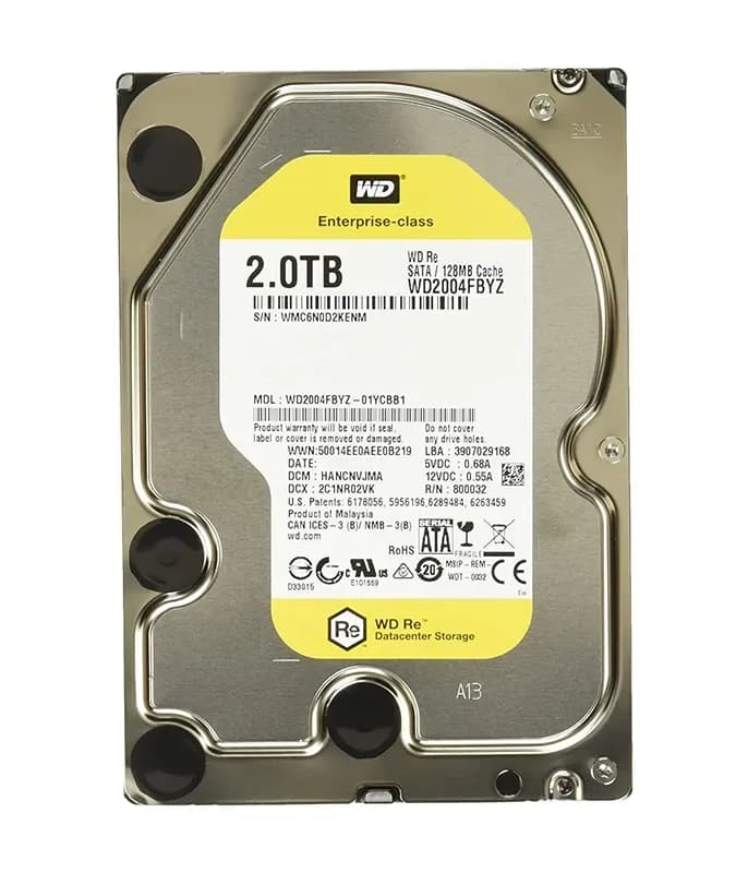Western Digital WD2004FBYZ-01YCBB0 2TB 6Gb/s SATA