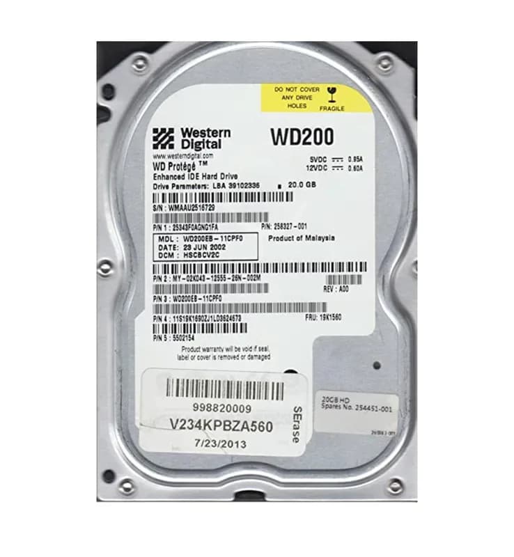 Western Digital WD200EB-11CPF0 20GB
