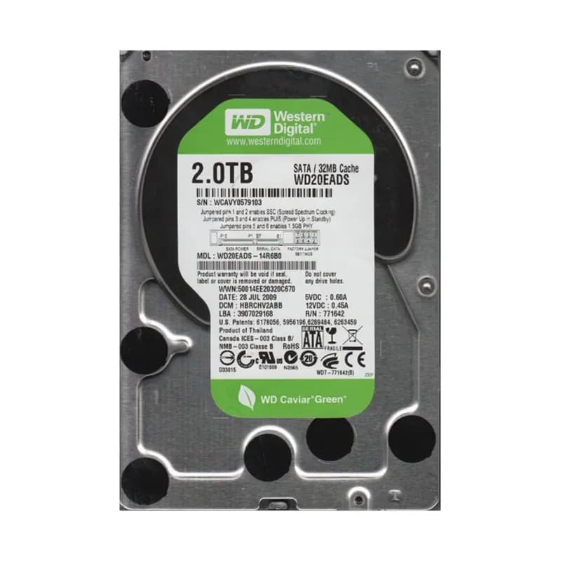 Western Digital WD20EADS-14R6B0 2TB 3Gb/s SATA