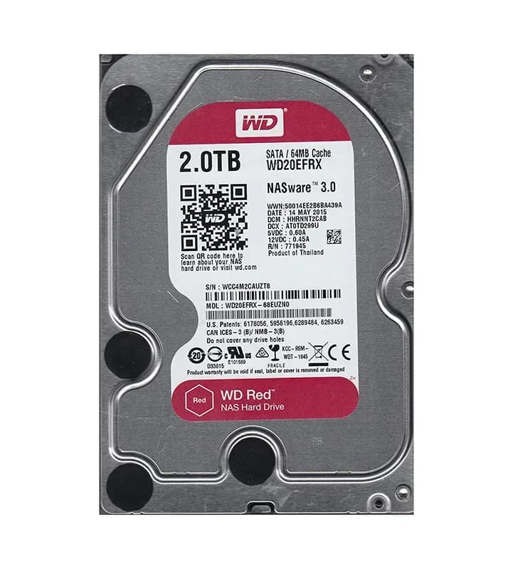 Western Digital WD20EFRX-68EUZN0 2TB 6Gb/s SATA