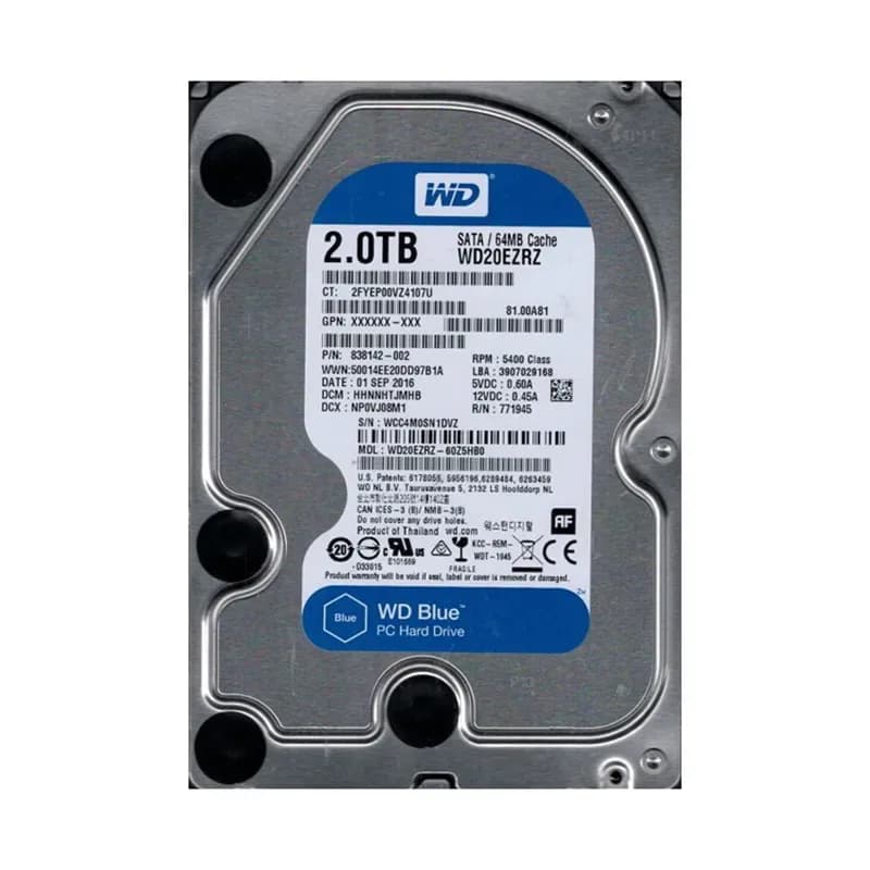 Western Digital WD20EZRZ-60Z5HB0 2TB 6Gb/s SATA