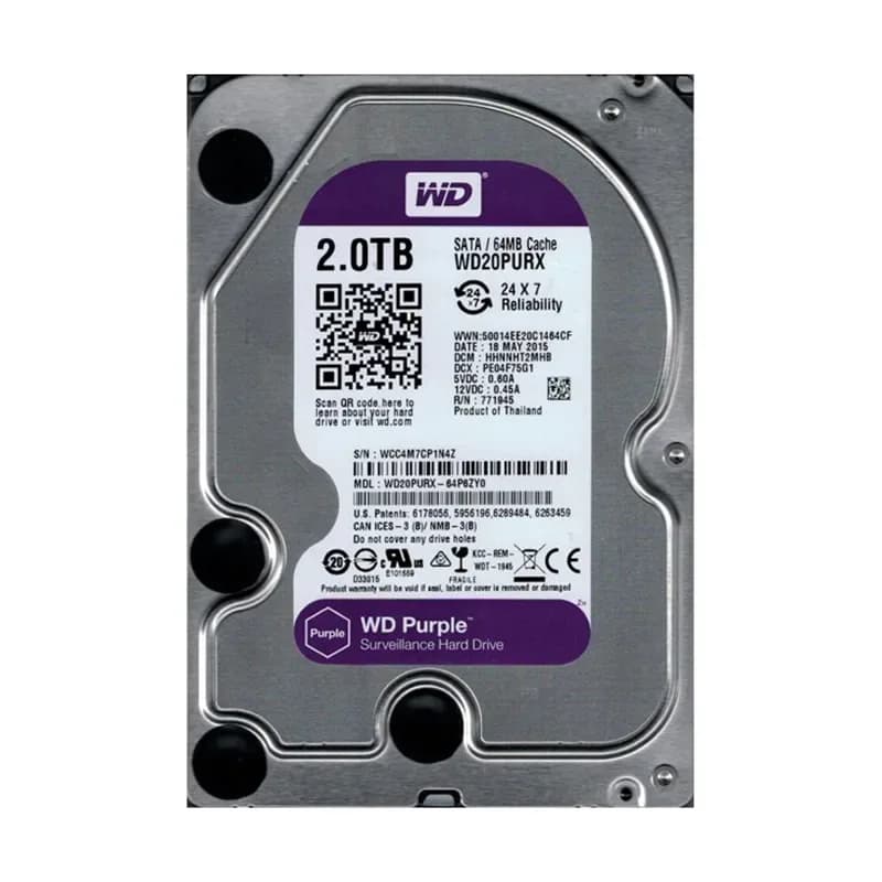 Western Digital WD20PURX-64P6ZY0 2TB 6Gb/s SATA