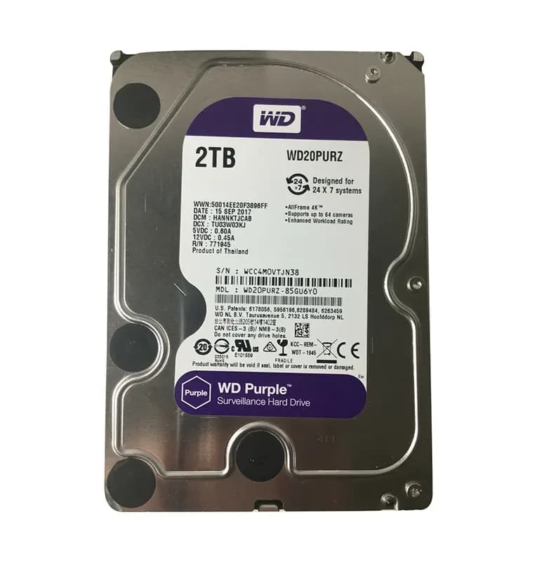 Western Digital WD20PURZ-85GU6Y0 2TB 6Gb/s SATA