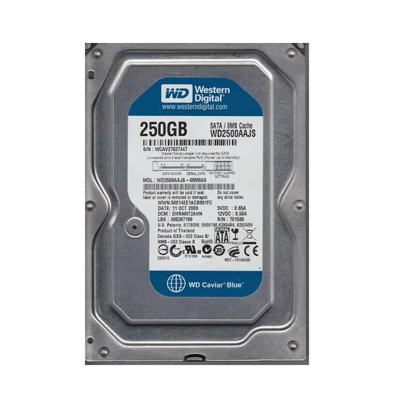 Western Digital WD2500AAJS-00M0A0 250GB 3Gb/s SATA