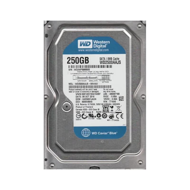 Western Digital WD2500AAJS-00V4A0 250GB 3Gb/s SATA