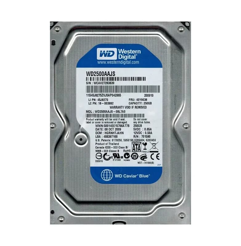 Western Digital WD2500AAJS-08L7A0 250GB 3Gb/s SATA