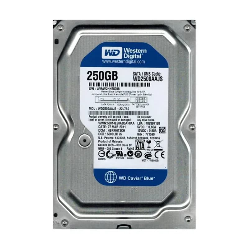 Western Digital WD2500AAJS-22L7A0 250GB 3Gb/s SATA