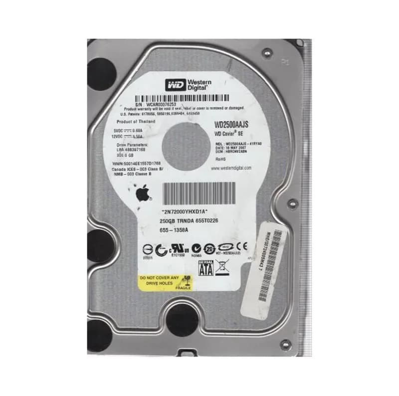 Western Digital WD2500AAJS-41RYA0 250GB 3Gb/s SATA
