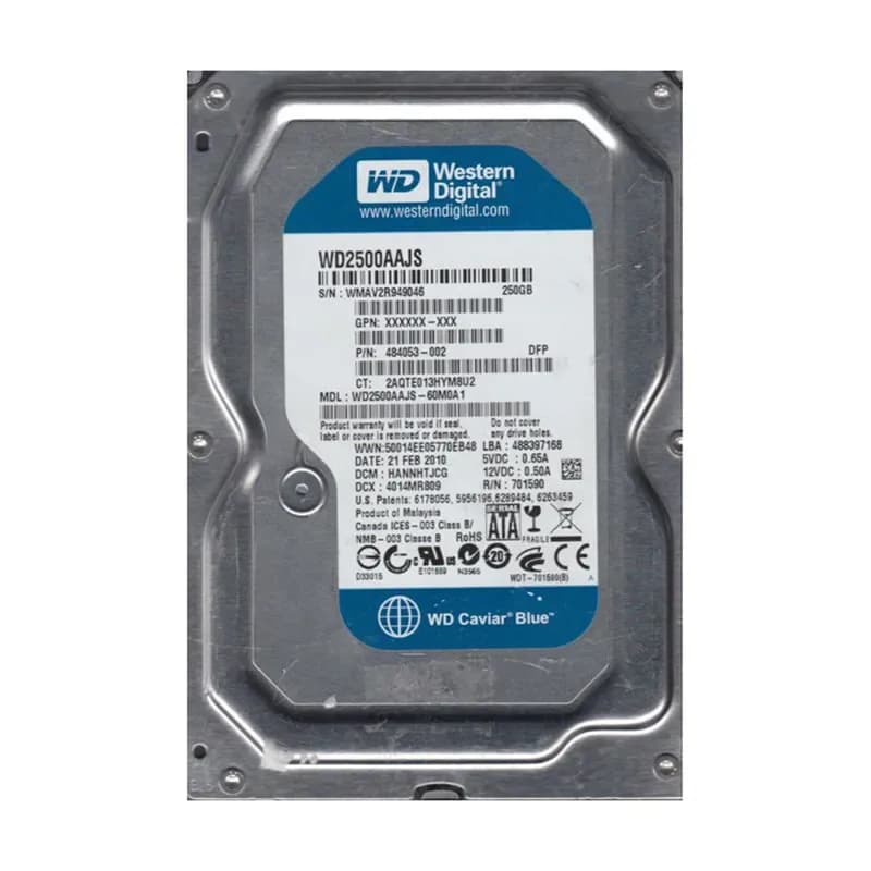 Western Digital WD2500AAJS-60M0A1 250GB 3Gb/s SATA