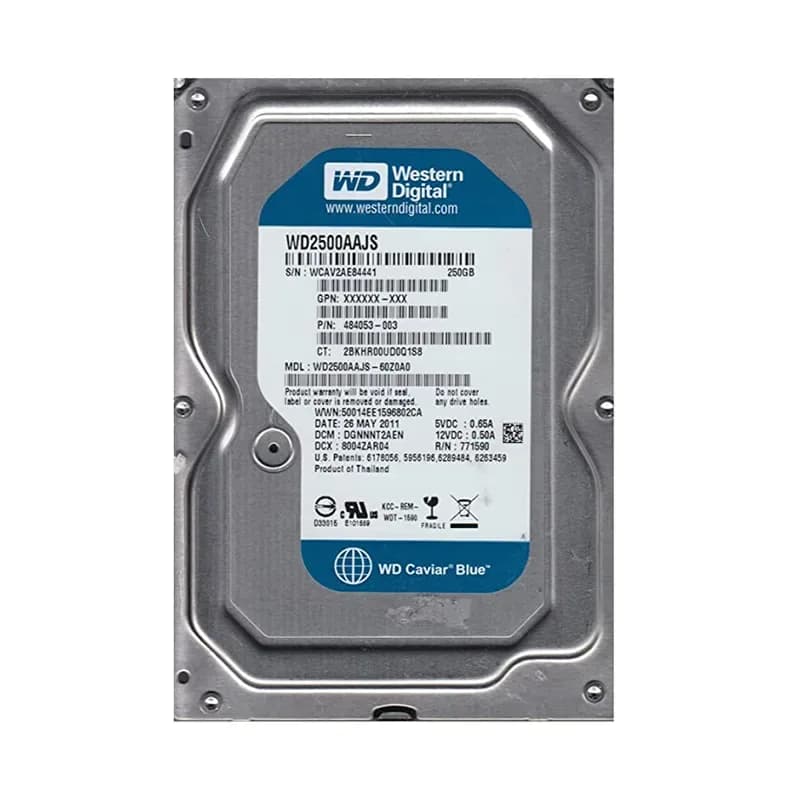 Western Digital WD2500AAJS-60Z0A0 250GB 3Gb/s SATA