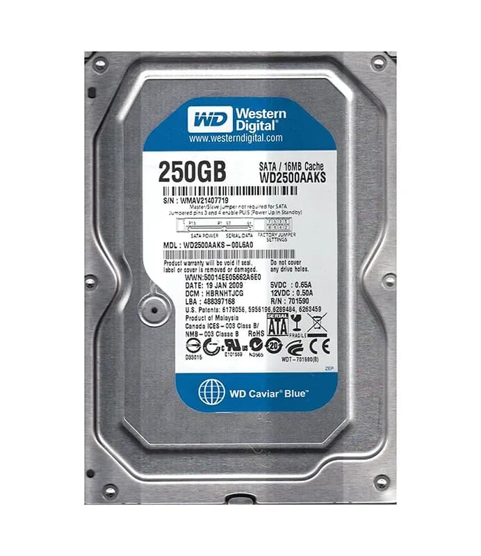 Western Digital WD2500AAKS-00L6A0 250GB 3Gb/s SATA