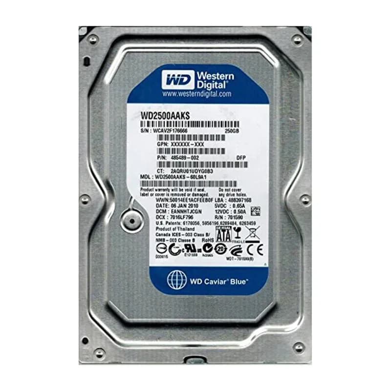 Western Digital WD2500AAKS-60L9A1 250GB 3Gb/s SATA