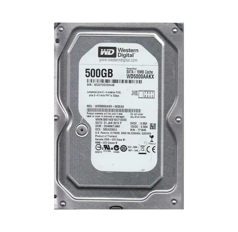 Western Digital WD2500AAKX-003CA0 250GB 6Gb/s SATA