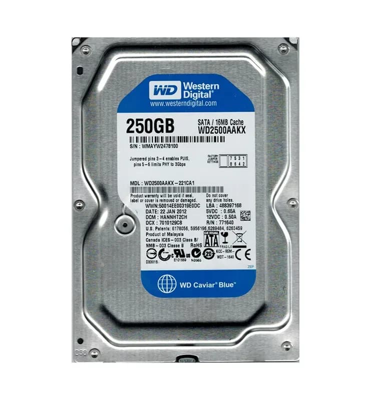 Western Digital WD2500AAKX-221CA1 250GB 6Gb/s SATA